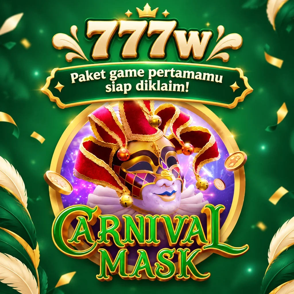 777w · Mask Carnival · Tampilan permainan
